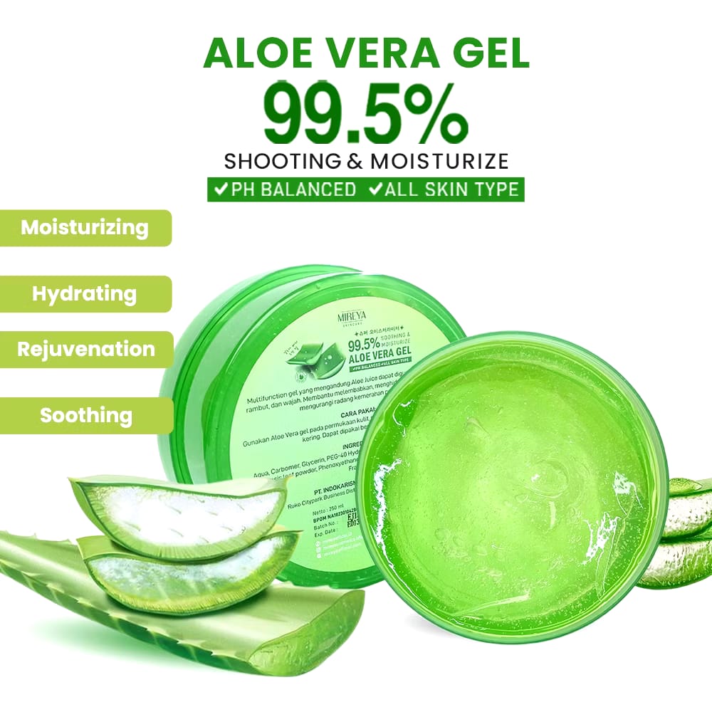Mireya Cosmetics Mireya 99.5% Soothing & Moisturize Aloe Vera Gel