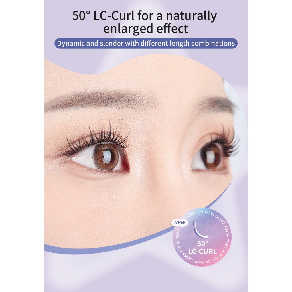 MLEN DIARY MLEN DIARY STARS Series Bulu Mata Palsu