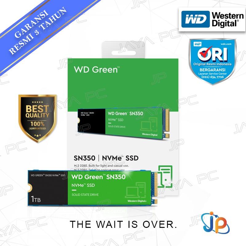 Western Digital Corporation WD Green SSD SN350 M.2 Pcie Gen3 Nvme 2280 1TB