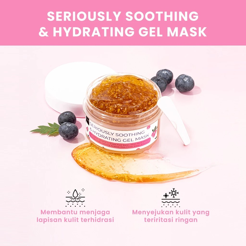 Opto Lingkar Sejahtera Scarlett Whitening Seriously Soothing & Hydrating Gel Mask