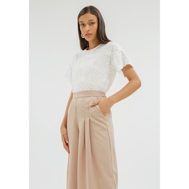 Nora Beige Pants 4