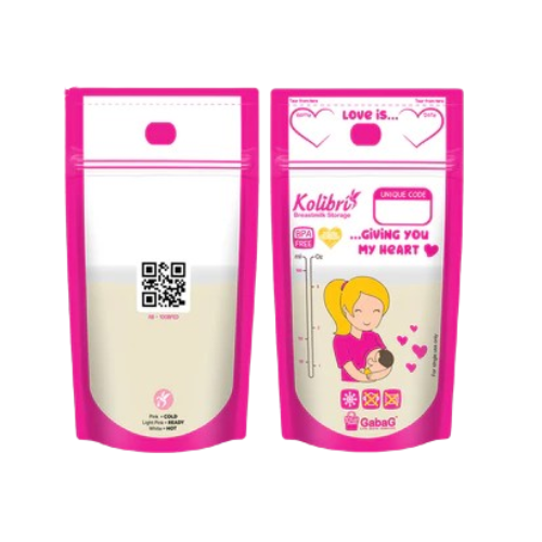 GabaG Kolibri Smart Breast Milk Storage Love Story