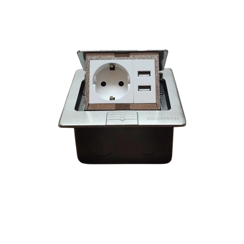 Architech Stopkontak Lantai  ｜ GDD2T C18+2USB