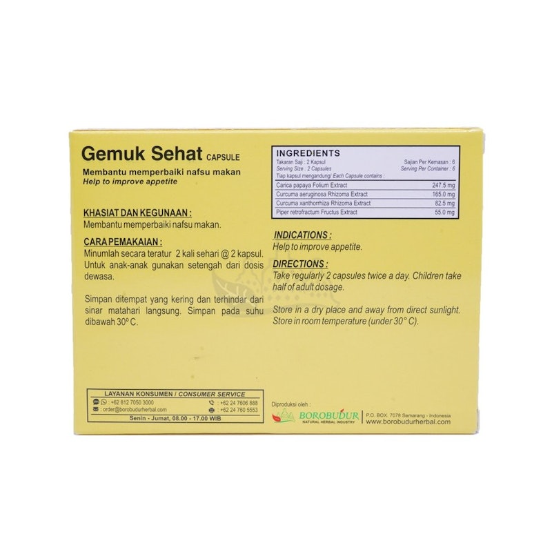 Gemuk Sehat 12 Kapsul 2