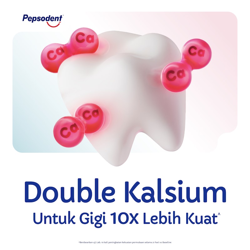 Pencegah Gigi Berlubang Double Kalsium 3