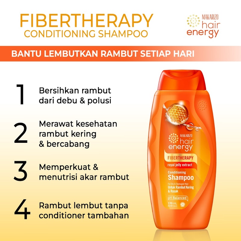 Fibertherapy Conditioning Shampoo With Royal Jelly Extract 4