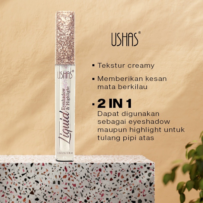 Ushas Liquid Eyeshadow & Highlighter