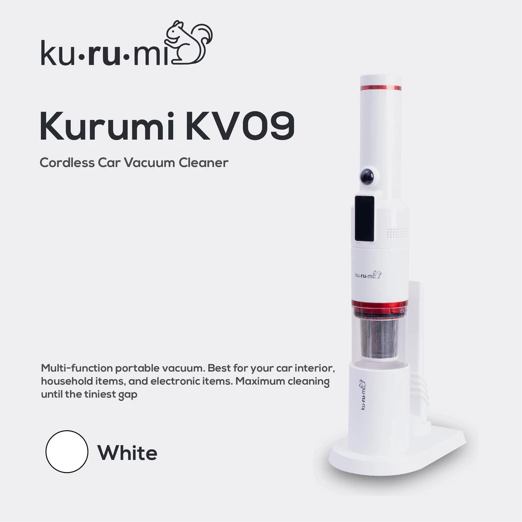 Mutiara Citra Langgeng Kurumi Cordless Car Vacuum Cleaner KV 09