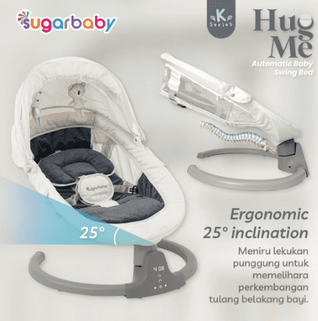 Kindalin Utama International Sugar Baby Hug Me K-Series Automatic Baby Swing