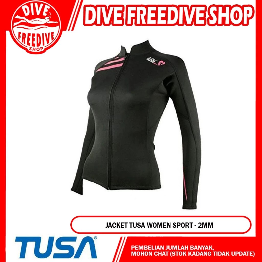 Tusa Wetsuit 2mm Jacket Women's 4