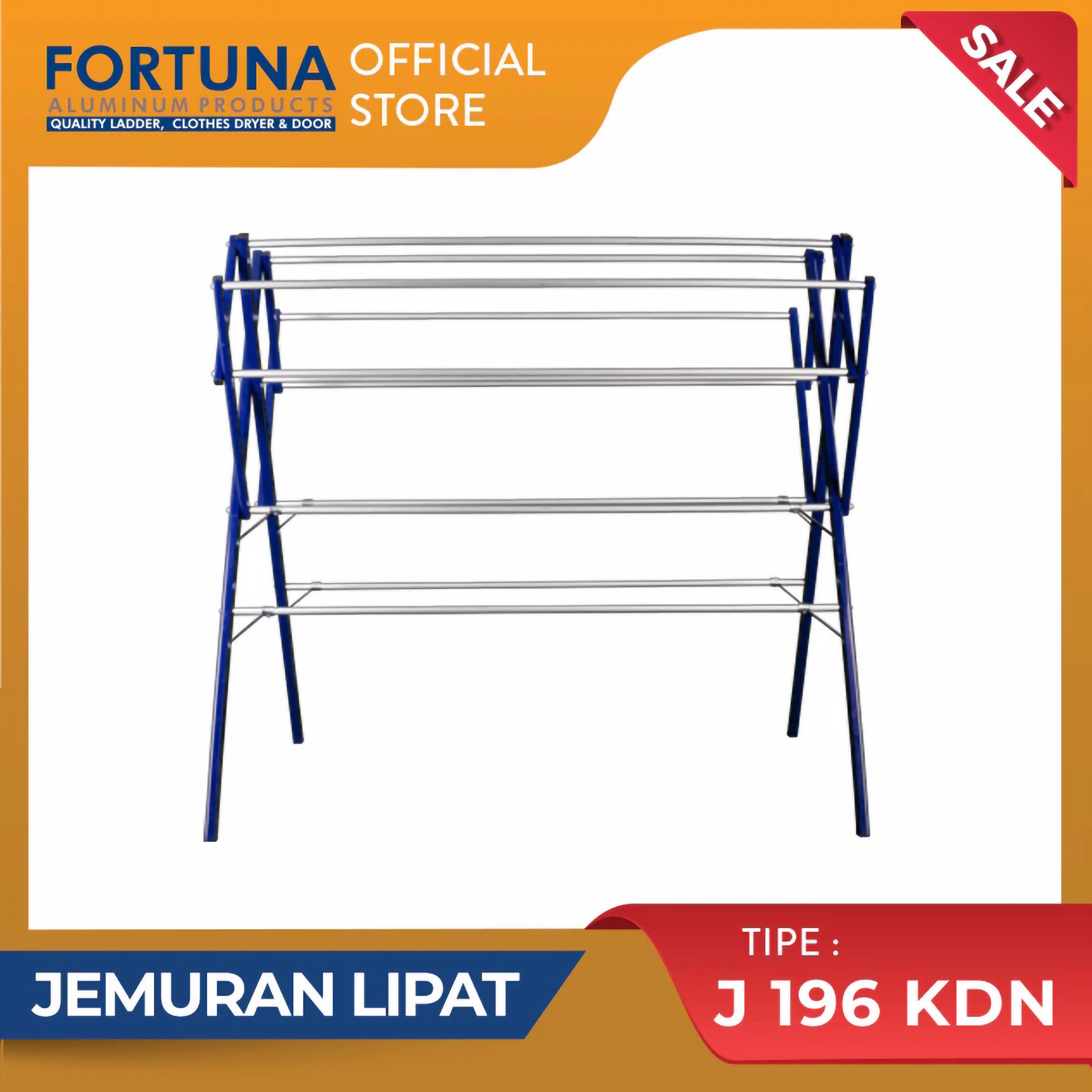 Superex Raya Fortuna Jemuran Pakaian  J 196 KDN