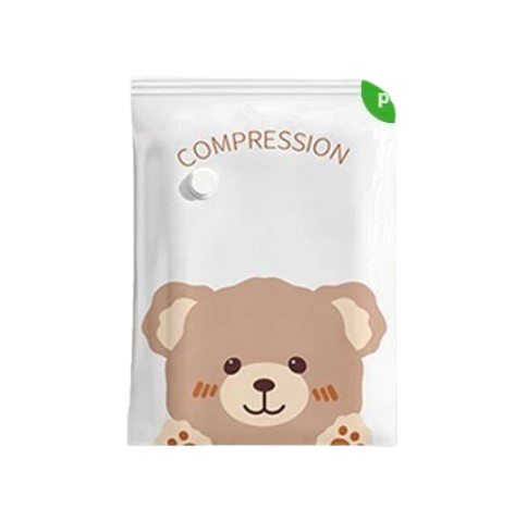 IbuMillenial Vacuum Compression Bag Teddy Bear Set + Pompa 1