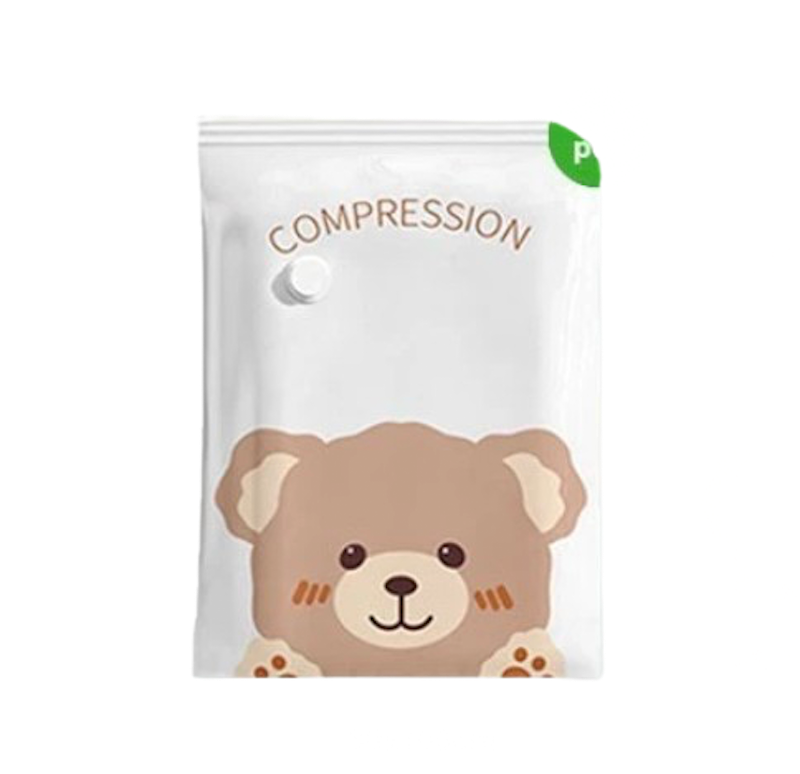 IbuMillenial Vacuum Compression Bag Teddy Bear Set + Pompa 1