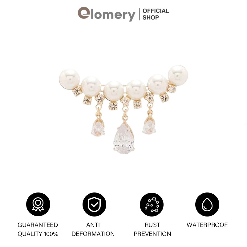 Elomery Elomery Bros Hijab Aksen Mutiara