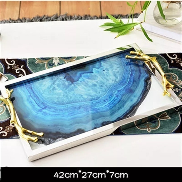  Stainless Steel Nordic Serving Storage Tray