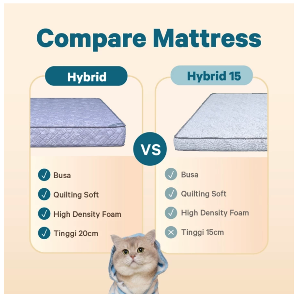 IN THE BOX Hybrid Featured Mattress 5