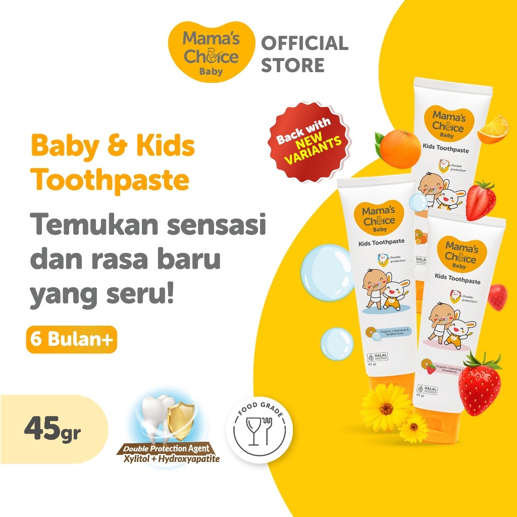 Mamac Distribusi Indo Mama’s Choice Kids Toothpaste 