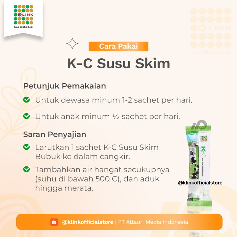 K-C Susu Skim Bubuk Sebagian 15 gram 5