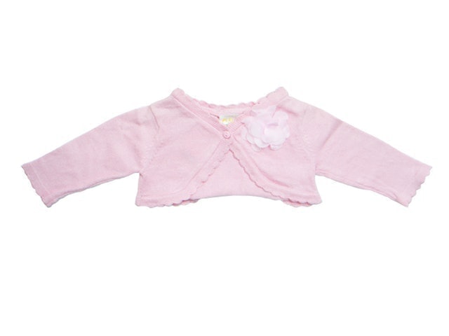 Pleu Cardigan Rajut Bunga