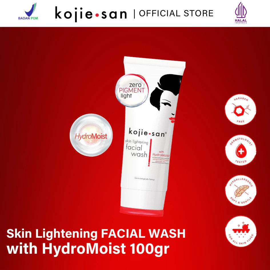 Beauty Elements Ventures Kojie-San Skin Lightening Facial Wash with HydroMoist