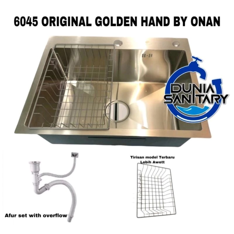 Onan Golden Hand Kitchen Sink 4