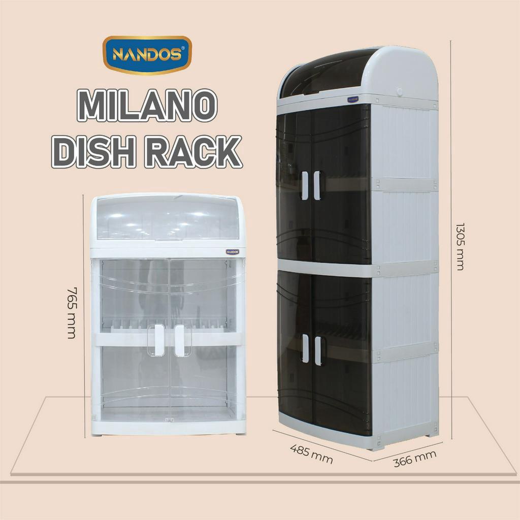 Naiba Rak Piring Milano 5 Susun 4102 
