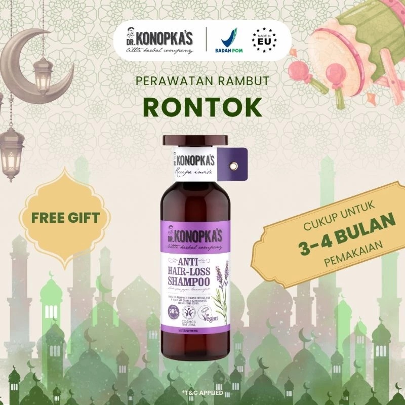 Eurobio Lab Dr. Konopka’s Anti Hair-Loss Shampoo 