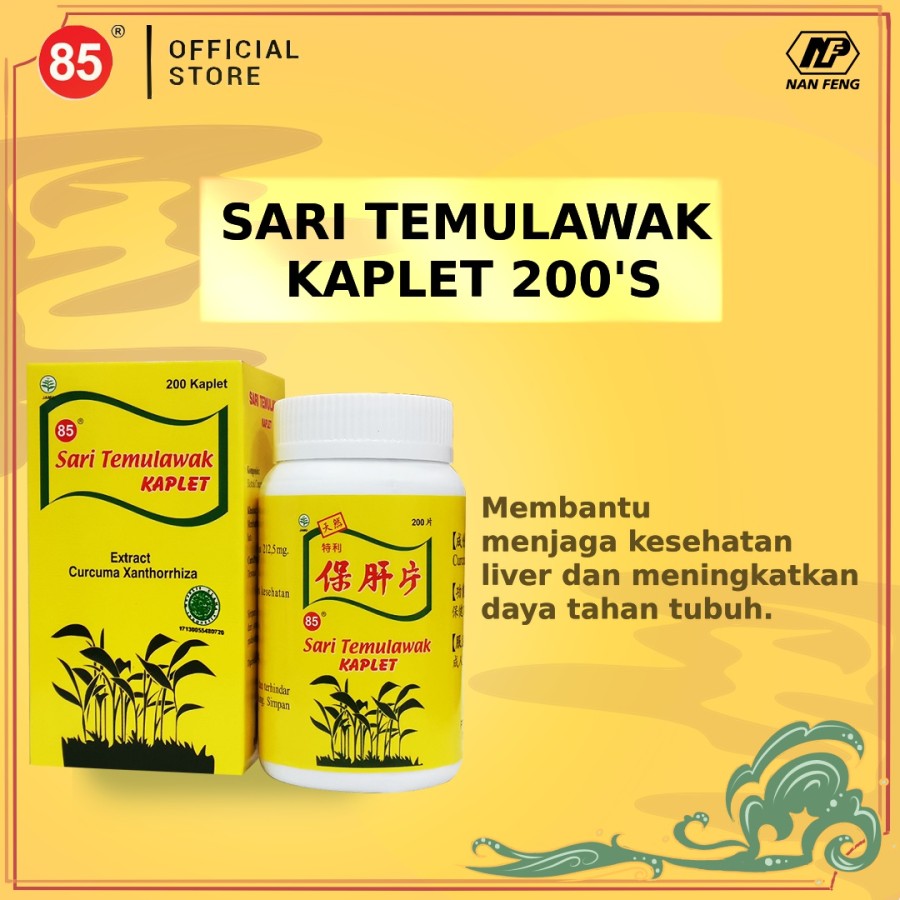Deli 85 Sari Temulawak Kaplet