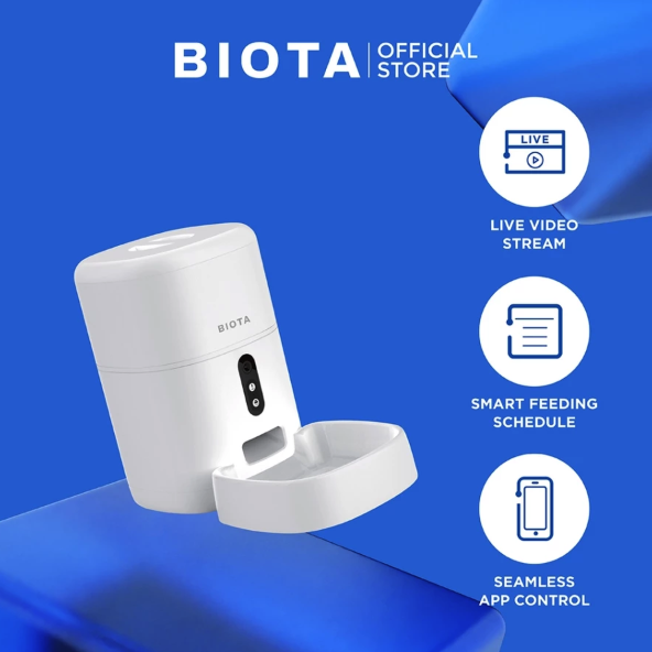 Biota Indonesia Biota Smart Pet Feeder