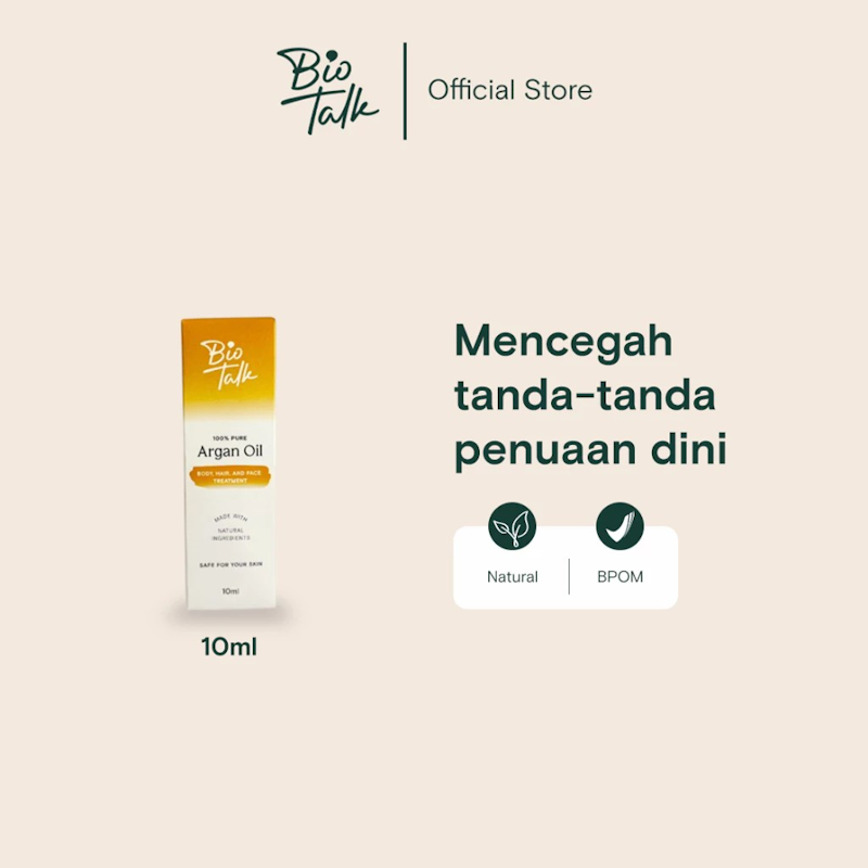 BioTalk Natural Organic Argan Oil