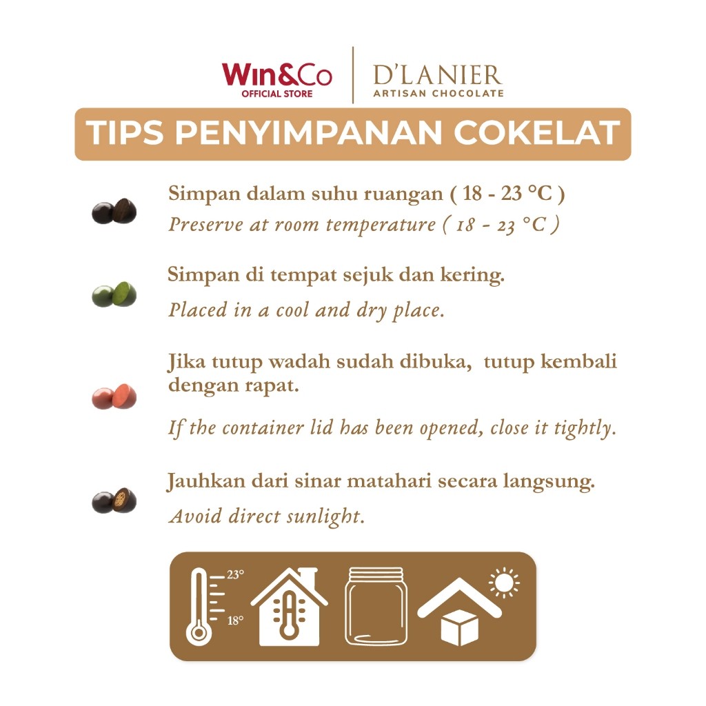 Win&Co Group D'Lanier Almond Pearl with White Chocolate