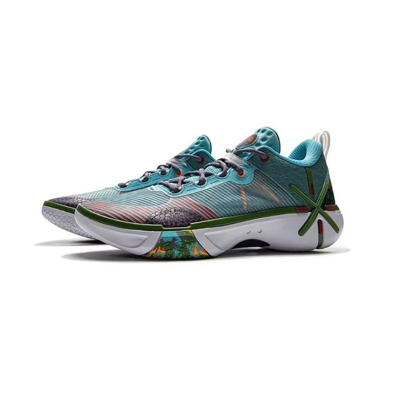Li-Ning Sepatu Basket Wade Shadow 6 V2 Peach 4