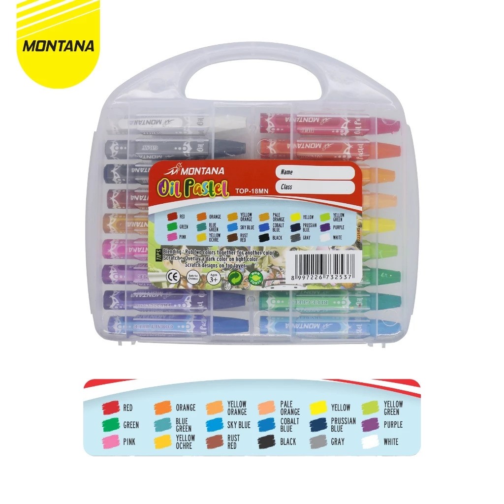  Montana Oil Pastel  TOP-18-MN