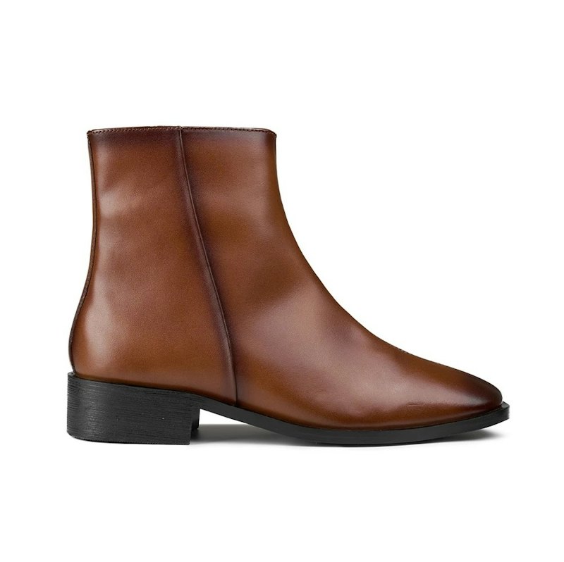 Prabu Chelsea Boots Gadis Tan 1