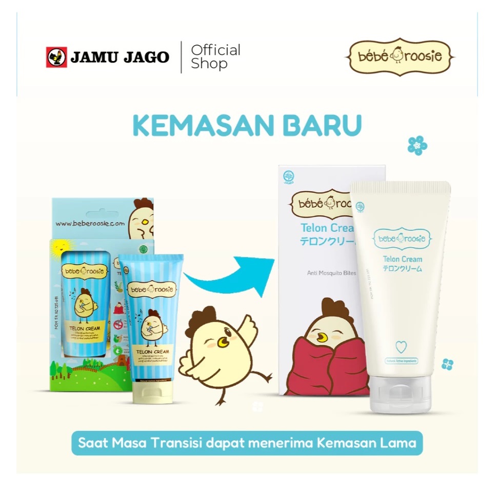 Jamu Jago Bebe Roosie Telon Cream