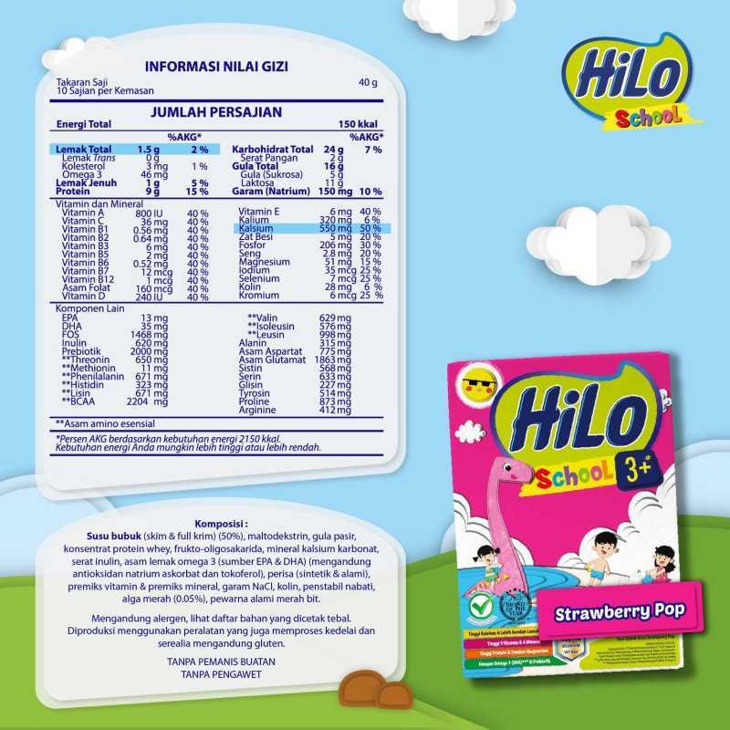 HiLo School 3+ Strawberry Pop 5