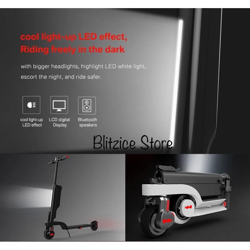  HX X6 Backpack Electric Scooter 