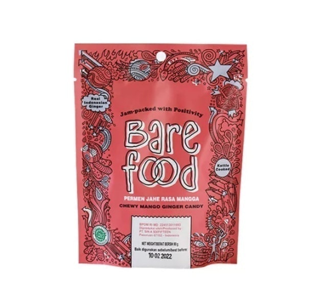 Bare Food Chewy Ginger Candy