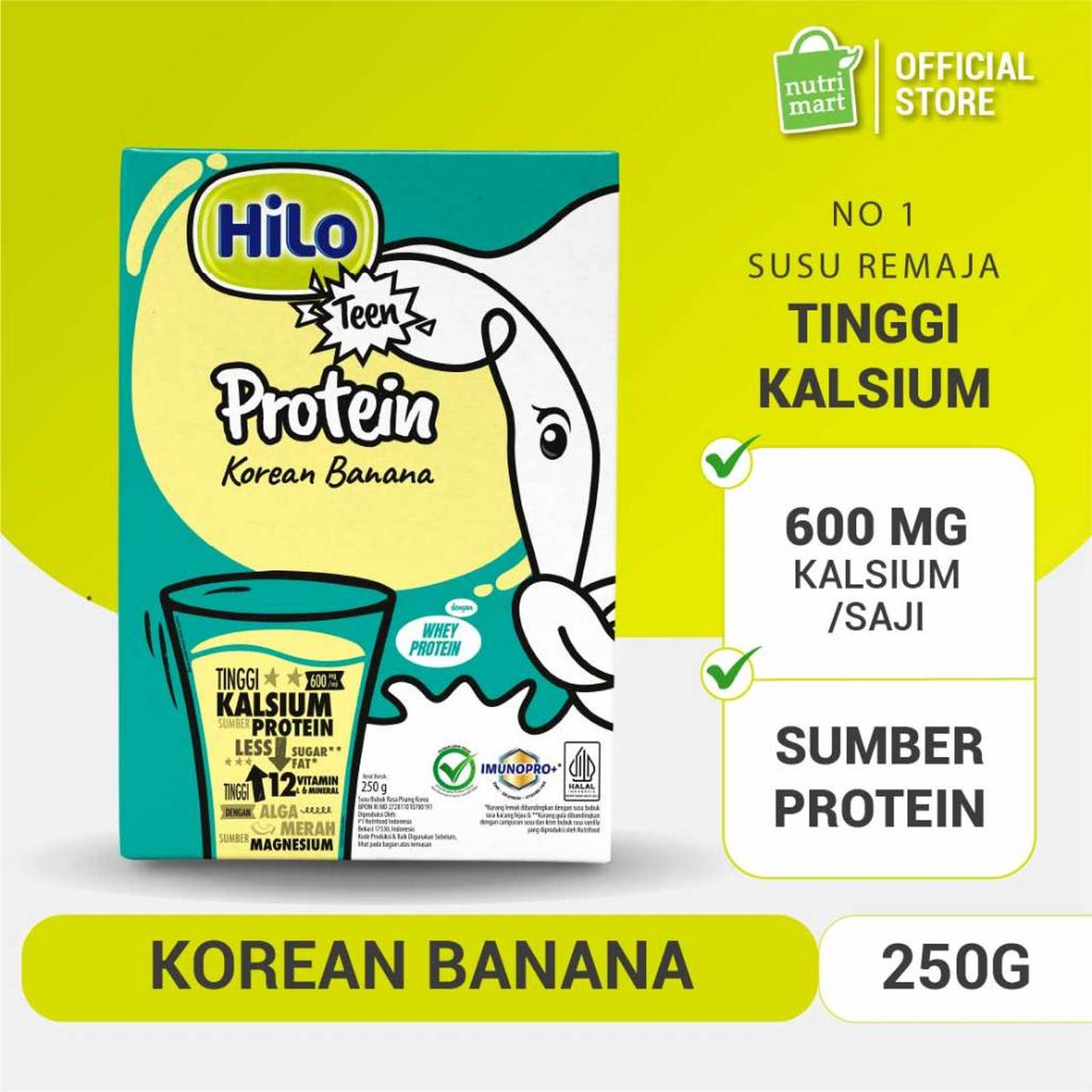 Nutrifood Indonesia HiLo Teen Korean Banana