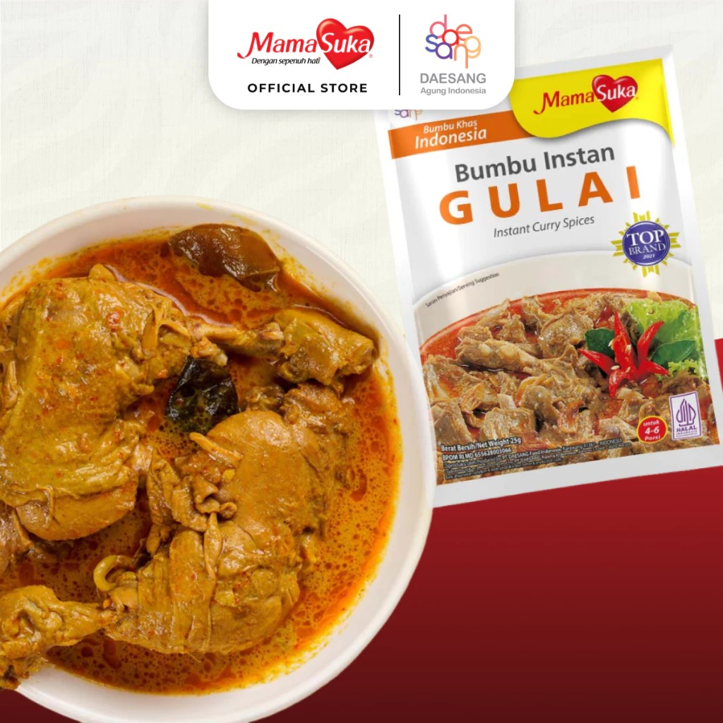 Daesang Agung Indonesia MamaSuka Bumbu Gulai 