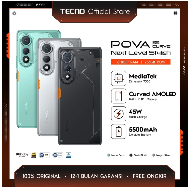 Transsion Holdings TECNO POVA Curve 5G