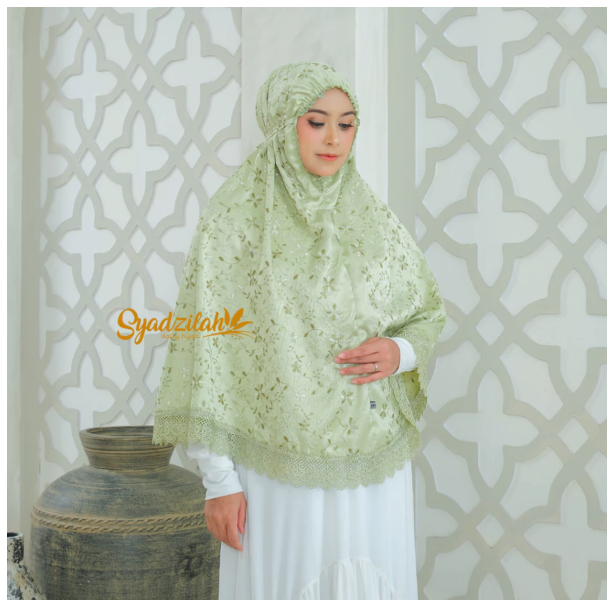  Syadzilah Kerudung Bergo Umroh Haji