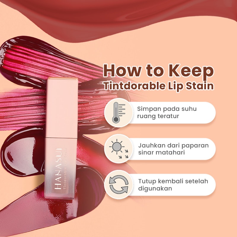 Tintdorable Lip Stain 02 Peachy 5