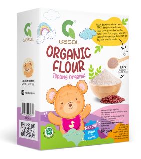 Gasol Organik Tepung Kacang Merah