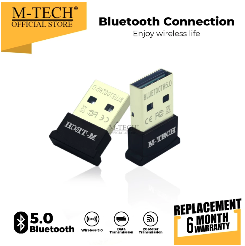  M-Tech Bluetooth Dongle V5.0 Adapter  BT-05