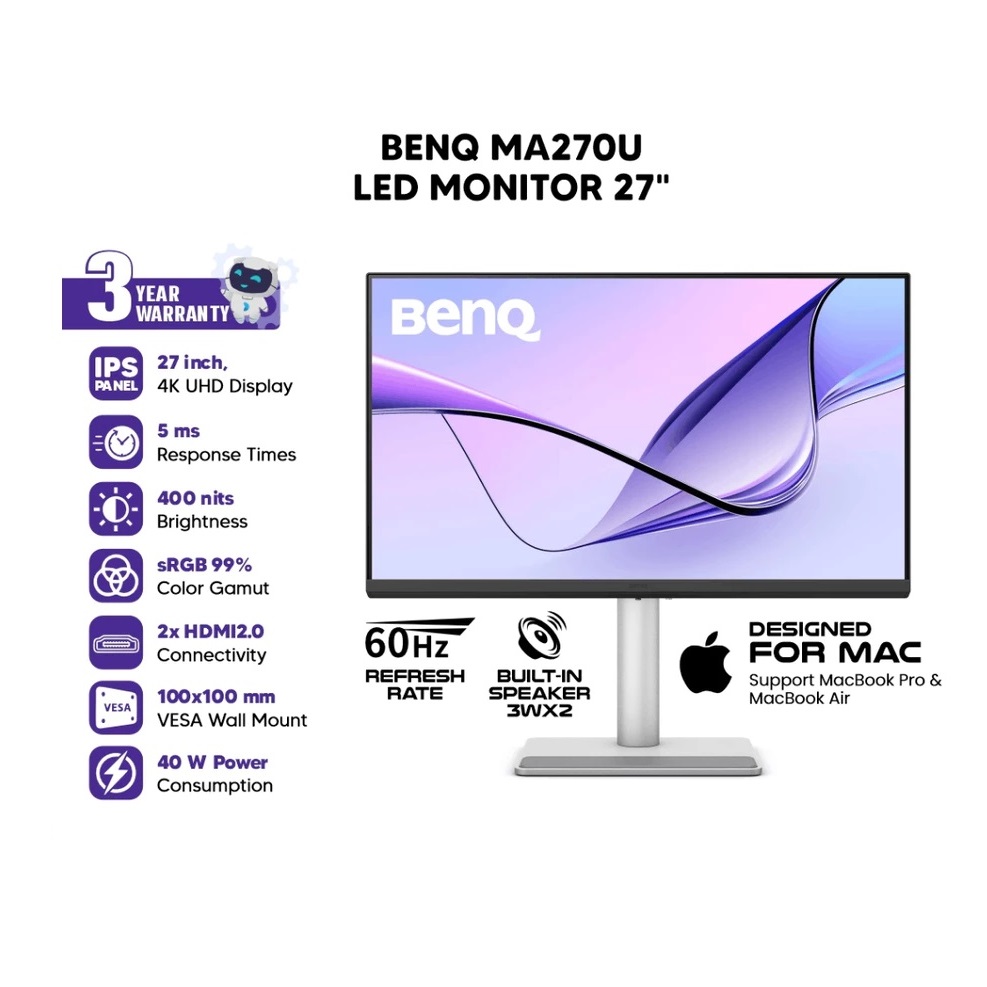 BenQ LED Monitor 27" 4