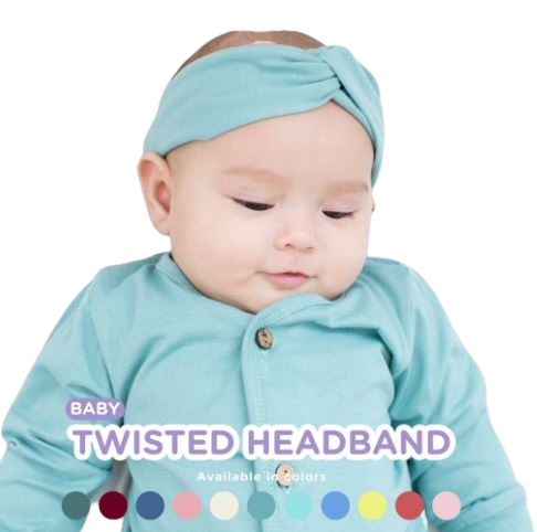 Twisted Headband Bandana Bayi