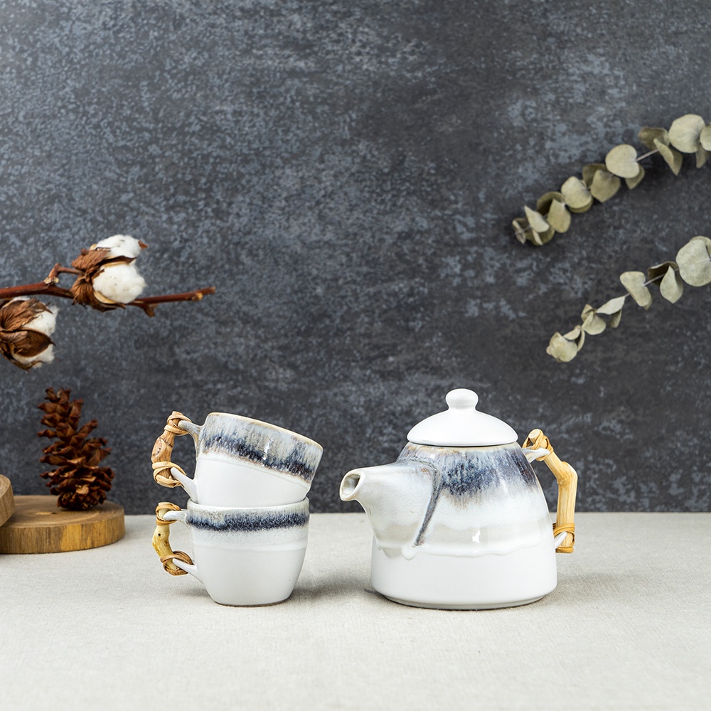 Lumosh Living Lumosh Pinacea Ceramic Teaset