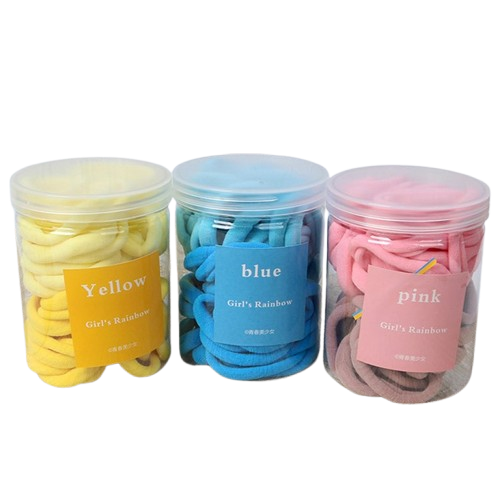 Hayylife Ikat Rambut Nylon 50 pcs ｜ HL-BBA514