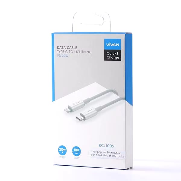 Wook Global Technology VIVAN Kabel Type C to Lightning KCL100S